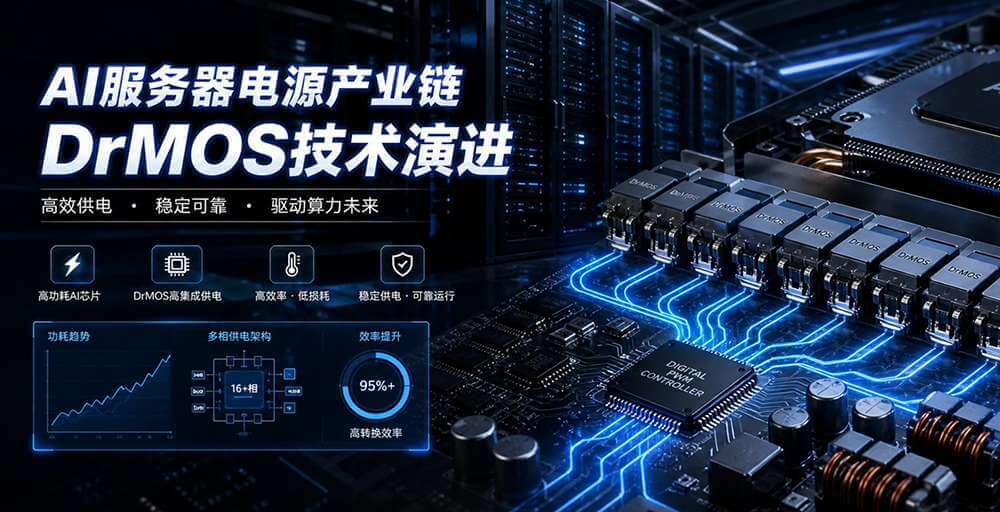 被低估的 AI 算力配套：90A DrMOS，一芯难求